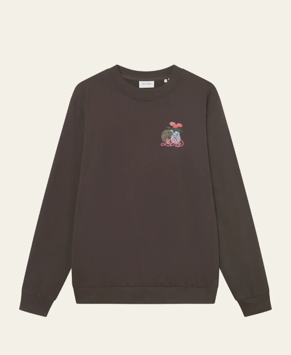 Sudadera Cole Table ajuste holgado marrón pizarra